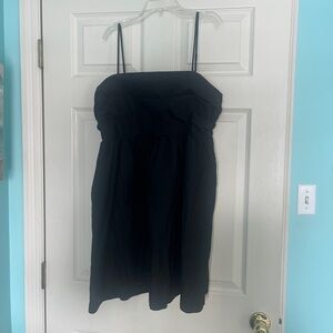 NWT A New Day Spaghetti Strap Mini Dress / Black / XL